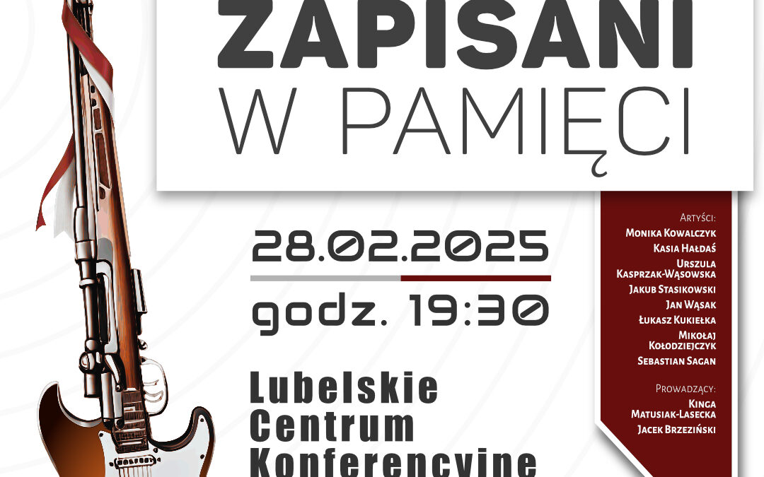 Widowisko muzyczne „Zapisani w pamięci”